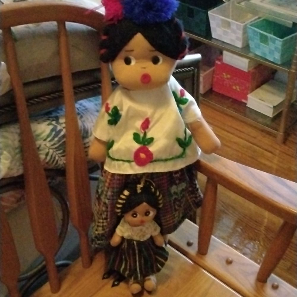 Mexican Handmade Folk Dolls 